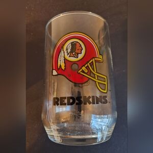NFL Redskin Football Glass Helmet Washingon DC Sport Barware